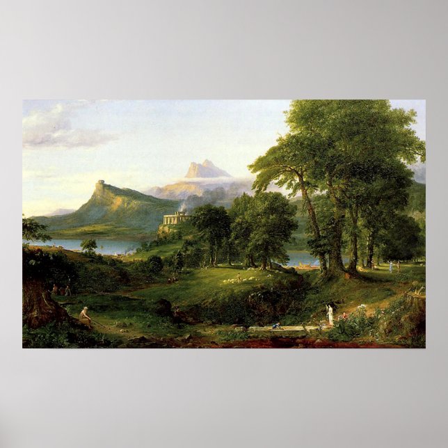 Empire, Arcadian eller Pastoral Sta Poster (Framsidan)