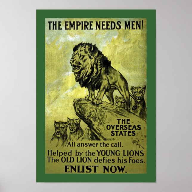 Empire behöver Manar! Poster (Framsidan)