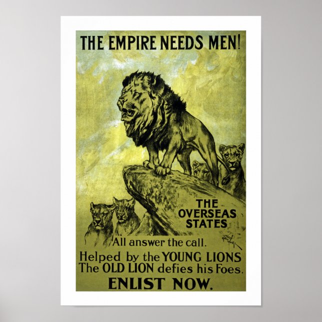 Empire behöver Manar! Poster (Framsidan)