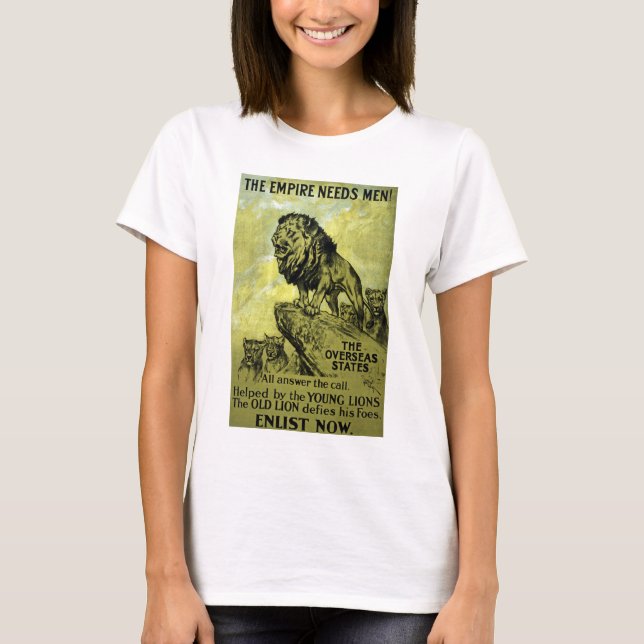 Empire behöver Manar! Tee Shirt (Framsida)