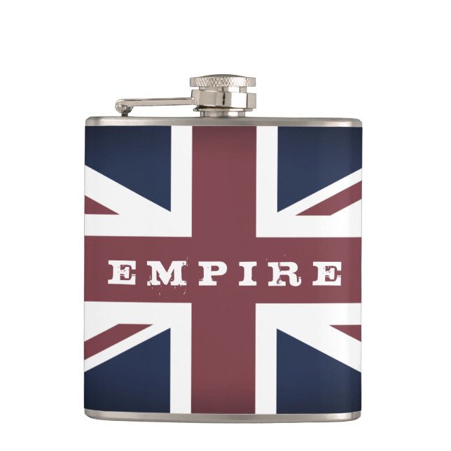 Empire & British Flagga, Vintage UK mode /Brits Fickplunta (Framsidan)