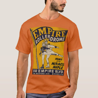 Empire Brooklyn Roller Rink Vintage Defunect Skati T Shirt