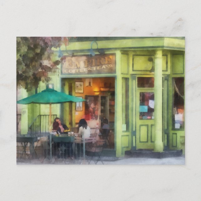 Empire Coffee och Tea Vykort (Framsida)