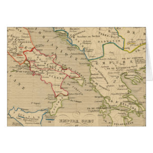 Empire Grec et Royaume d'Italie 774 a 900 Hälsningskort