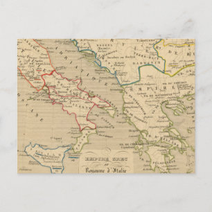 Empire Grec et Royaume d'Italie 774 a 900 Vykort