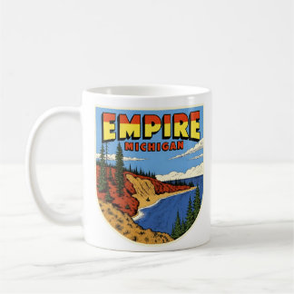 Empire Michigan Vintage Kaffemugg