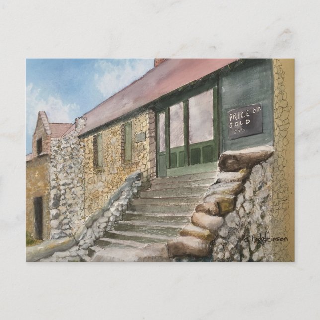 EMPIRE MINE, NEVADA CITY, CALIFORNIA, POSTCARD VYKORT (Framsida)