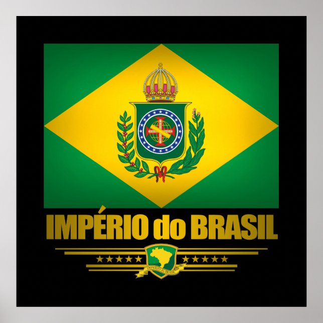 "Empire of Brasilien" Poster & skriver ut (Framsidan)