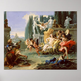 Empire of Flora (Tiepolo 1743) Poster