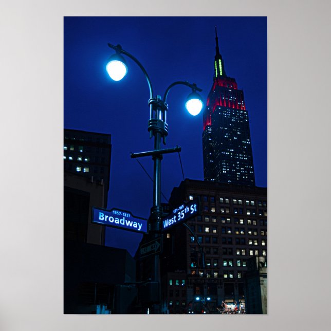 Empire på Broadway Poster (Framsidan)