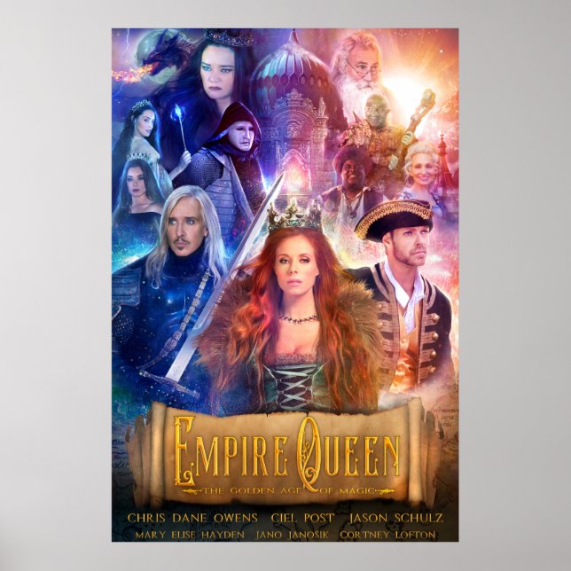 Empire Queen: den gyllene åldern på Magic Poster (Framsidan)