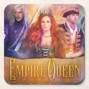 Empire Queen Underlägg Papper Kvadrat
