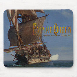 Empire Queen Warship Mousepad Musmatta