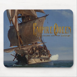Empire Queen Warship Mousepad Musmatta