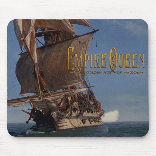 Empire Queen Warship Mousepad Musmatta (Framsidan)