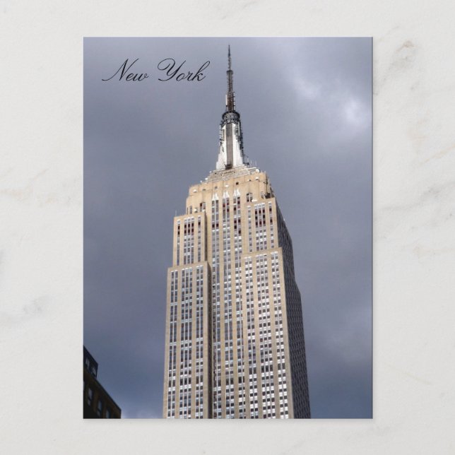 empire state bldg vykort (Framsida)