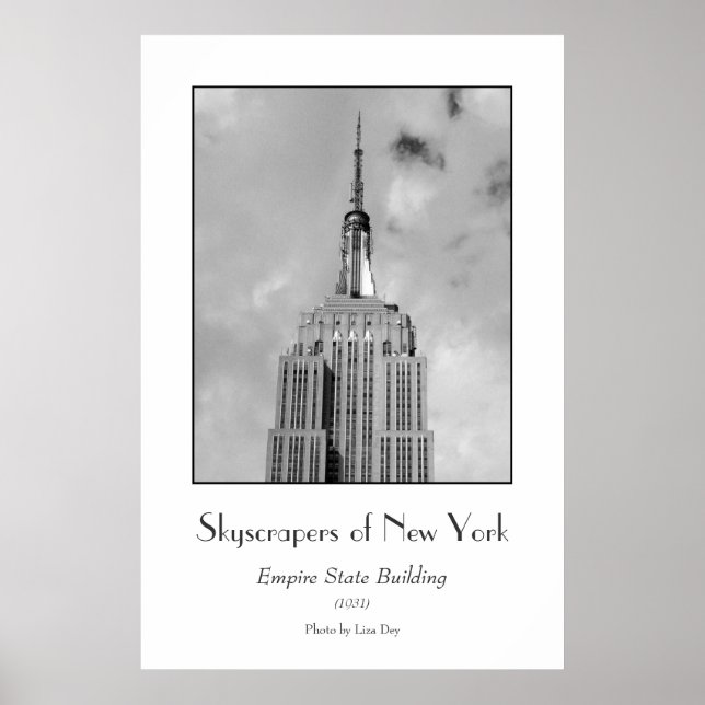 Empire State Building Affisch (Framsidan)