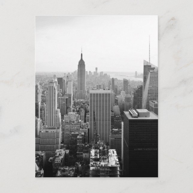 Empire State Building Manhattan Vykort (Framsida)