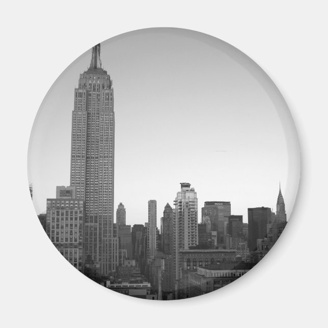 Empire state Byggande foto 2 Magnet (Framsidan)