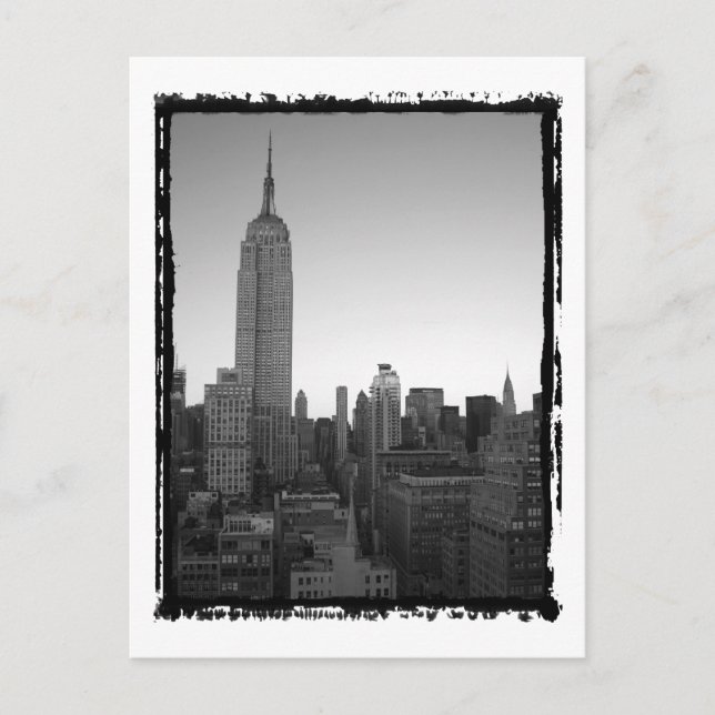 empire state Byggande foto 2 Vykort (Framsida)