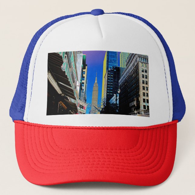 Empire state Bygger från 42:a St New York Keps (Framsida)