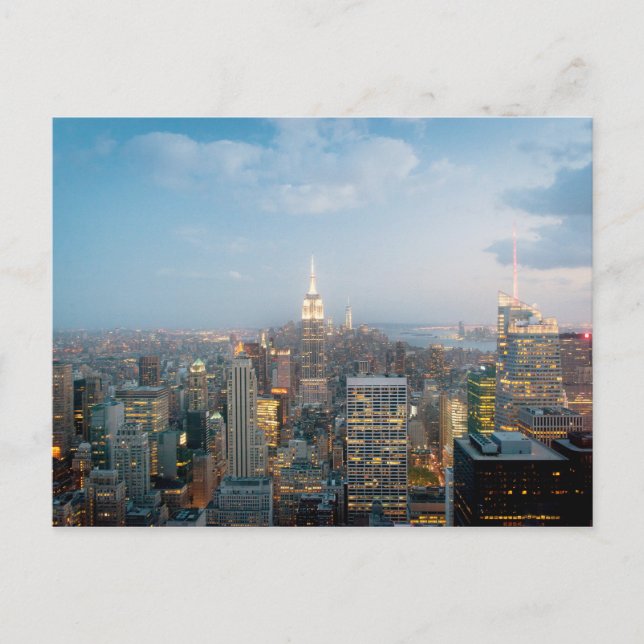 Empire state Bygger i New York City Vykort (Framsida)