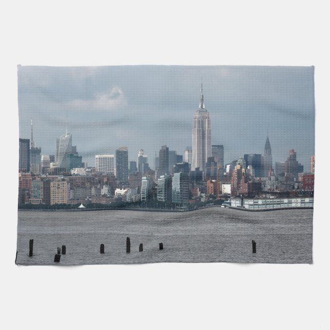 Empire state Bygger New York USA Kökshandduk (Horisontell)