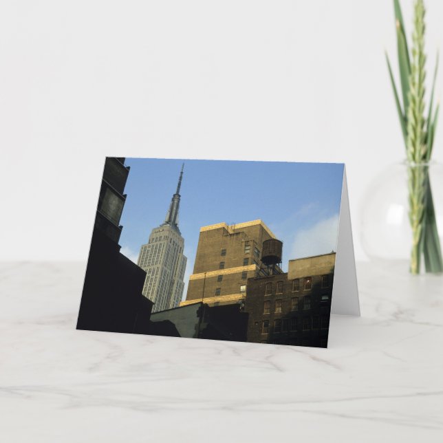 Empire state Byggnad Kort (Framsida)
