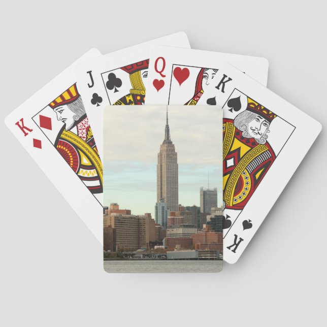Empire state Byggnad Kortlek (Baksidan)