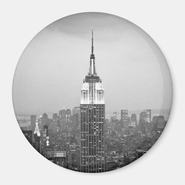Empire state Byggnad Magnet (Framsidan)