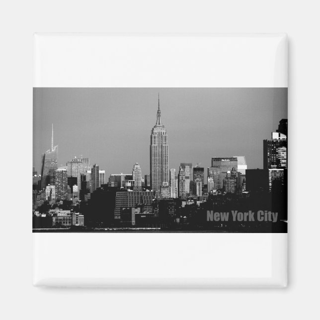 Empire state Byggnad Magnet (Framsidan)
