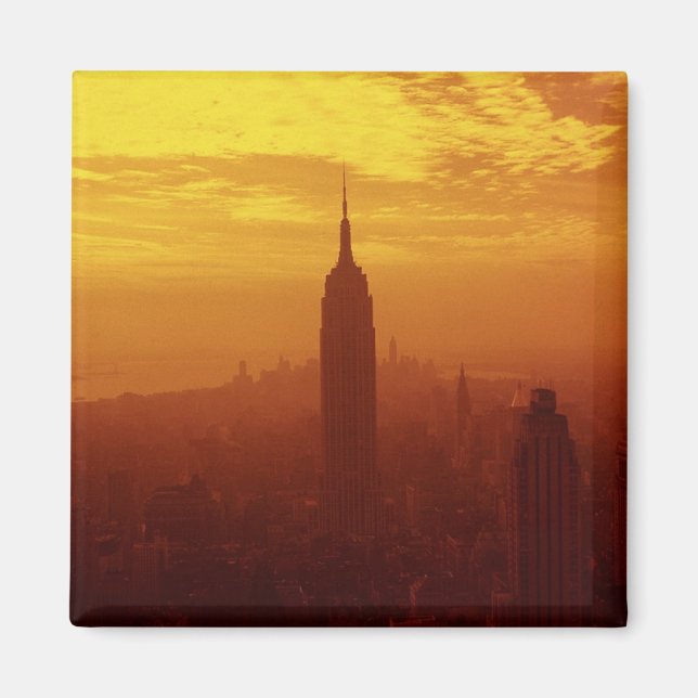 Empire state Byggnad Magnet (Framsidan)