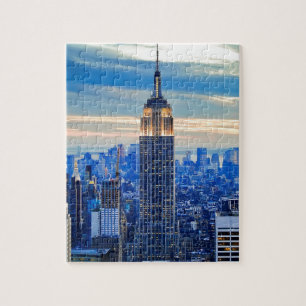 Empire state Byggnad, Manhattan, New York City Pussel
