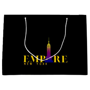 Empire state Byggnad-New York-Vibrant Guld
