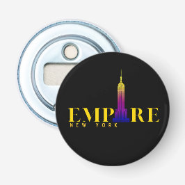 Empire state Byggnad-New York-Vibrant Guld Flasköppnare