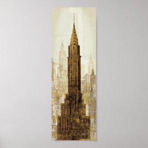 EMPIRE STATE BYGGNAD NYC POSTER