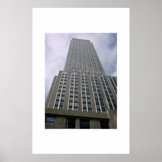 EMPIRE STATE BYGGNAD NYC POSTER
