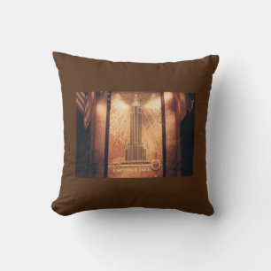 Empire state Byggnad Pillow Kudde