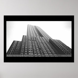 Empire state Byggnad Poster