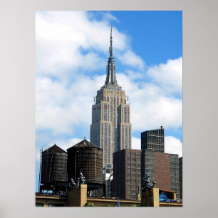 Empire state Byggnad Poster