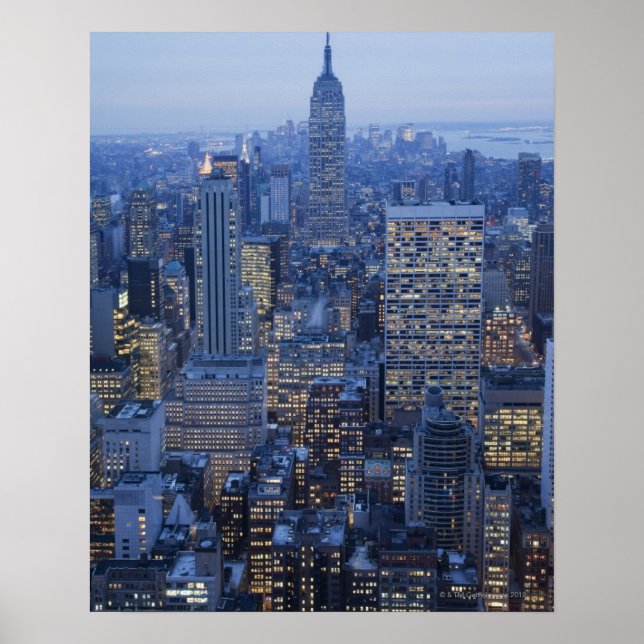 Empire state Byggnad Poster (Framsidan)