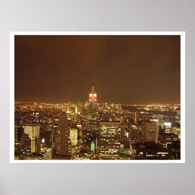 Empire state Byggnad Poster (Framsidan)