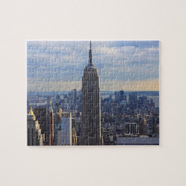 Empire state Byggnad Pussel (Horisontell)