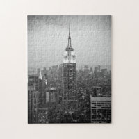 Empire state Byggnad Puzzle