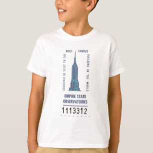 EMPIRE STATE BYGGNAD T SHIRT