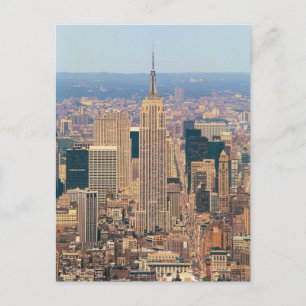 Empire state Byggnad Vykort