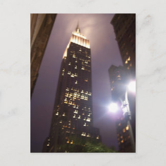 Empire state Byggnad Vykort