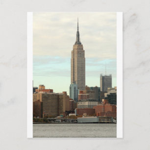 Empire state Byggnad Vykort