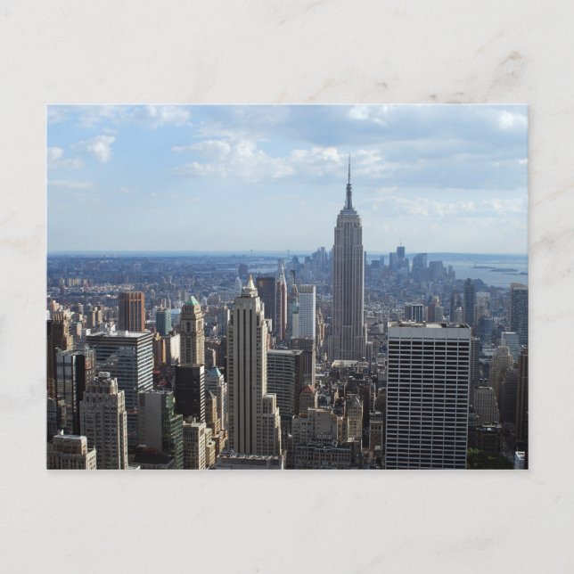 Empire state Byggnad Vykort (Framsida)