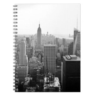 Empire state Byggnads Manhattan Anteckningsbok Med Spiral
